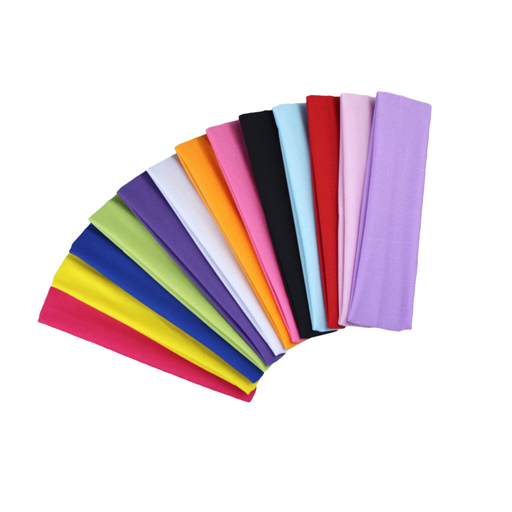 Wholesale Yoga Sports Hair Band Fitness Running Anti-sweat Makeup Face Wash Headband